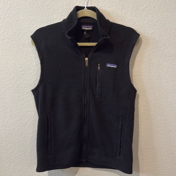Patagonia men’s‎ Black vest S - Picture 1 of 6